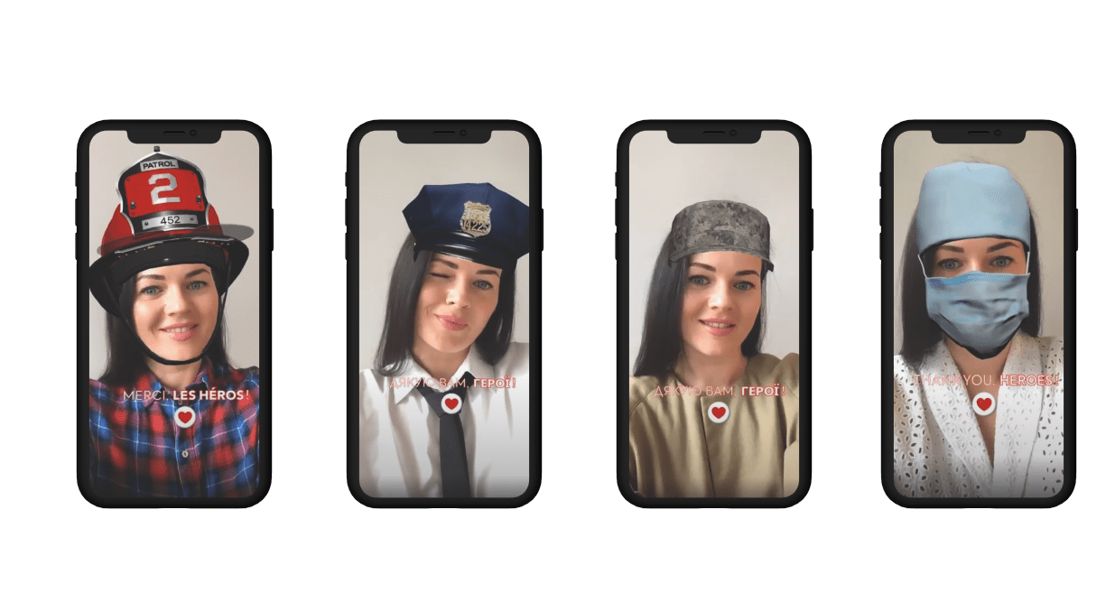 SparkAR mask showcase