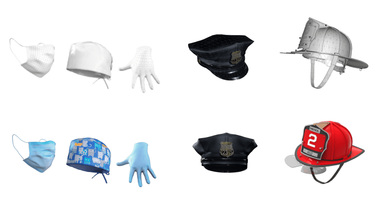 Розробка 3D моделей капелюхів